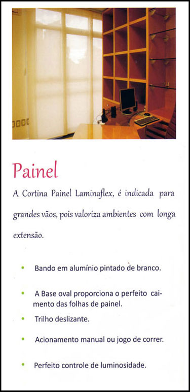 persiana laminaflex painel